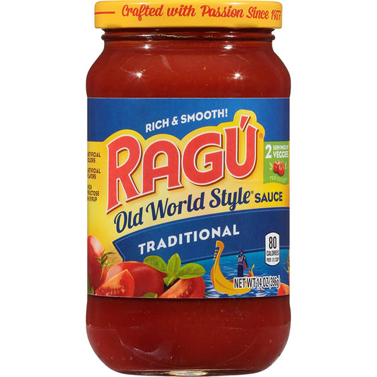 RAGU TRADITIONAL PASTA SAUCE 396 GM