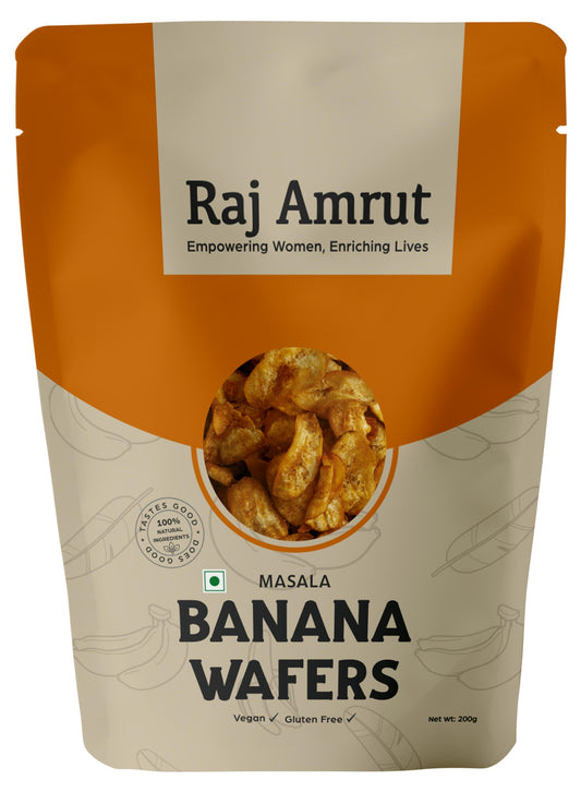 RAJ AMRUT MASALA BANANA WAFERS 200GM