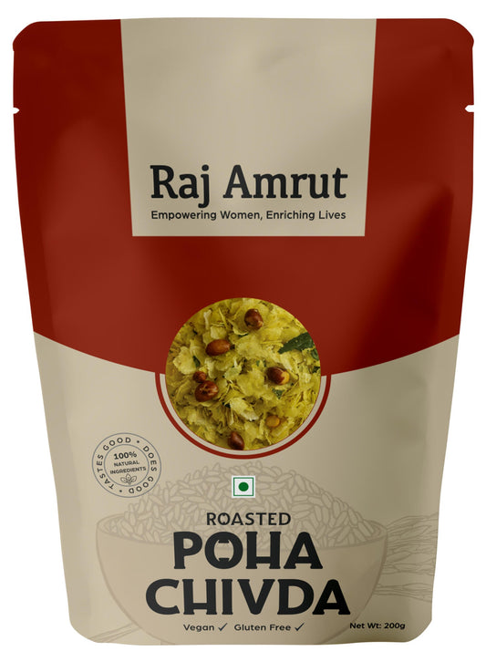 RAJ AMRUT ROASTED POHA CHIVDA 200GM