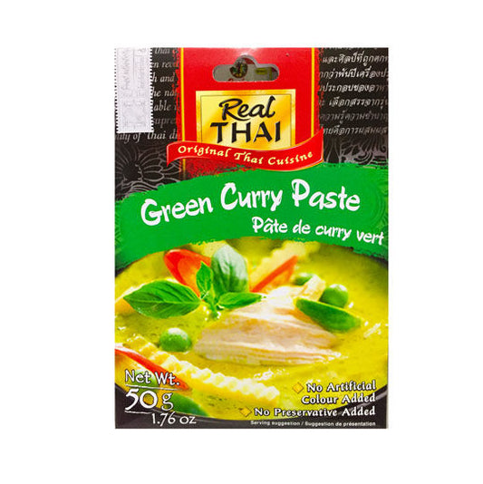 REAL THAI GREEN CURRY PASTE 50 GM