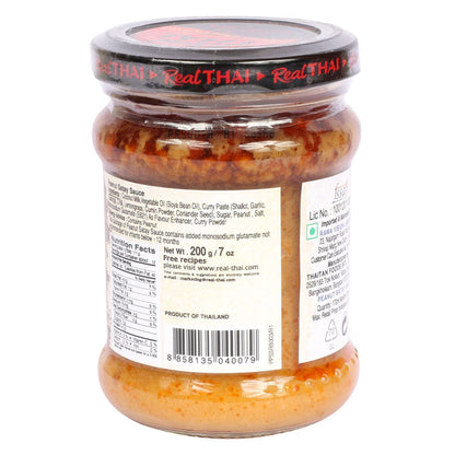 REAL THAI PEANUT SATAY SAUCE 170ML