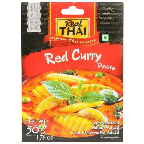 REAL THAI RED CURRY PASTE 50 GM