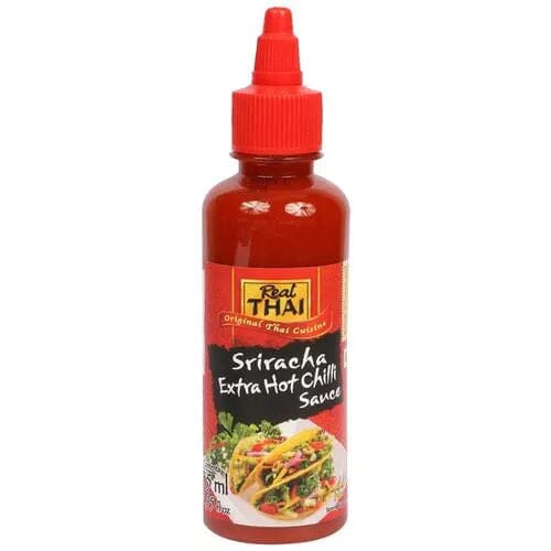 REAL THAI SRIRACHA EXTRA HOT CHILLI SAUCE 270 GM