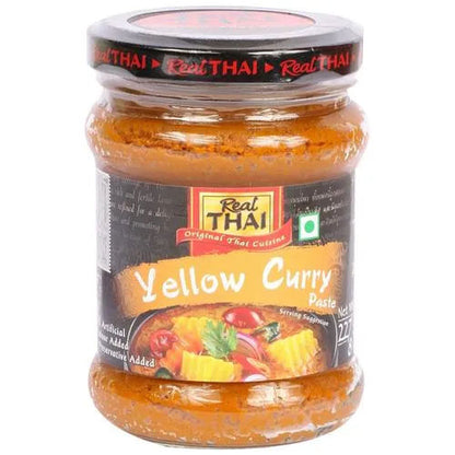 REAL THAI YELLOW CURRY PASTE 227 GM