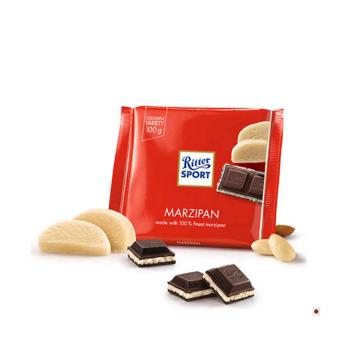 RITTER SPORT MARZIPAN 100 GM