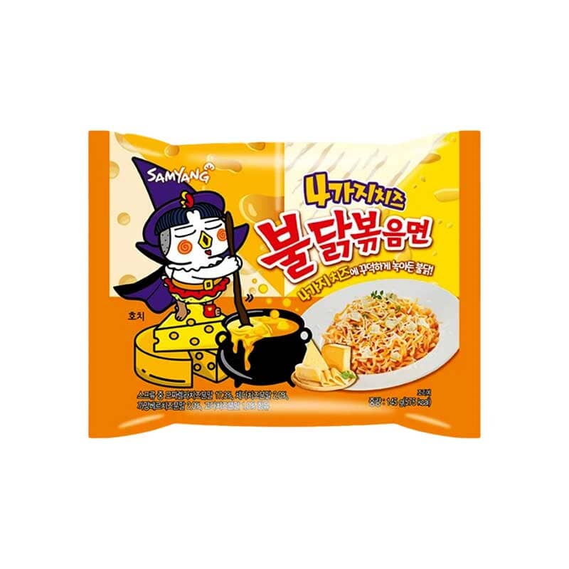 SAMYANG QUATTRO CHEESE HOT CHICKEN FLAVOR 145 GM