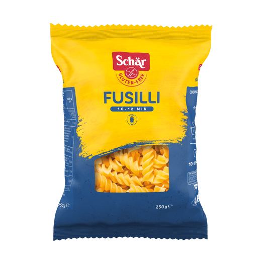 SCHAR GLUTEN FREE PASTA FUSSILLI 250 GM