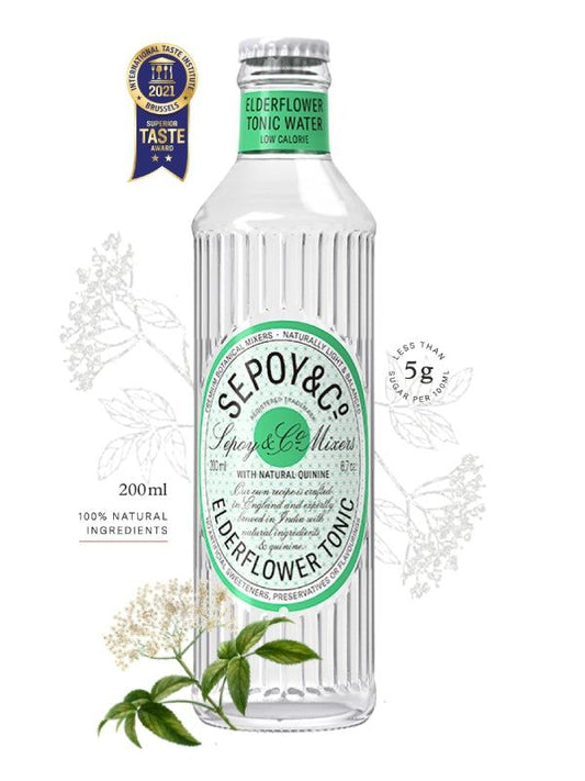 SEPOY ELDERFLOWER TONIC WATER