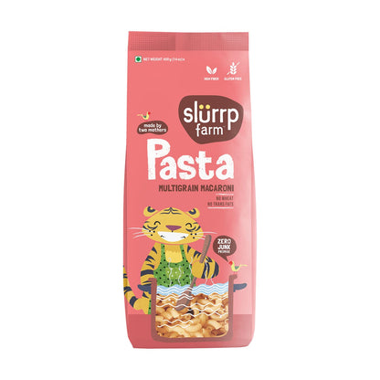 SLURRP FARM PASTA MULTIGRAIN MACARONI 400GM