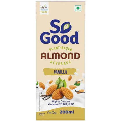SO GOOD VANILLA ALMOND MILK 200ML