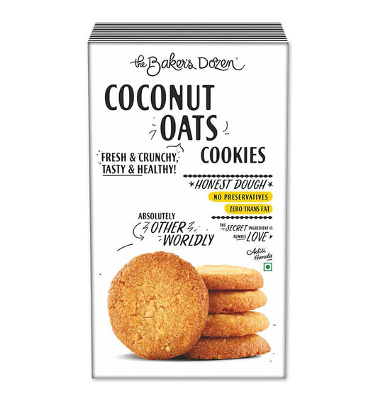 THE BAKERS DOZEN COCONUT OAT COOKIES 150 GM