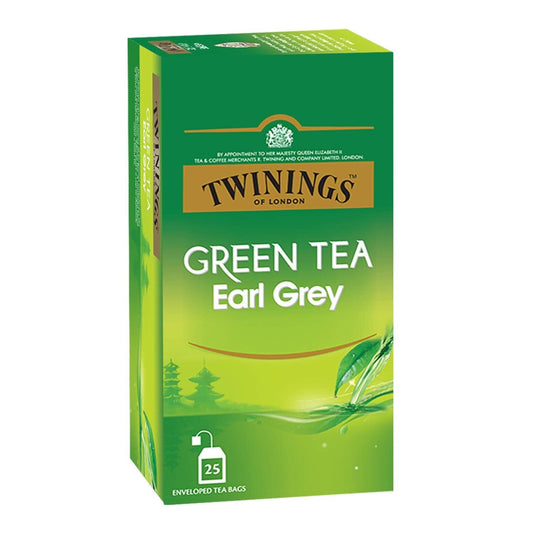 TWININGS GREEN TEA EARL GREY 50 GM