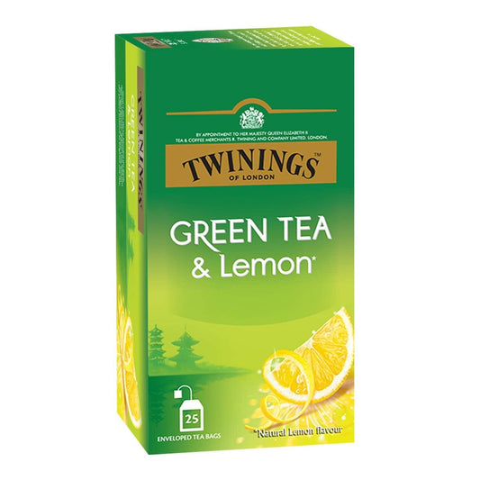 TWININGS GREEN TEA LEMON 50 GM