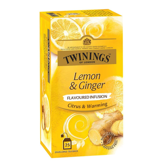 TWININGS LEMON GINGER 50 GM