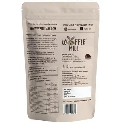 WAFFLE MILL CHIPS MILK CHOCO DRIZZLE 85 GM