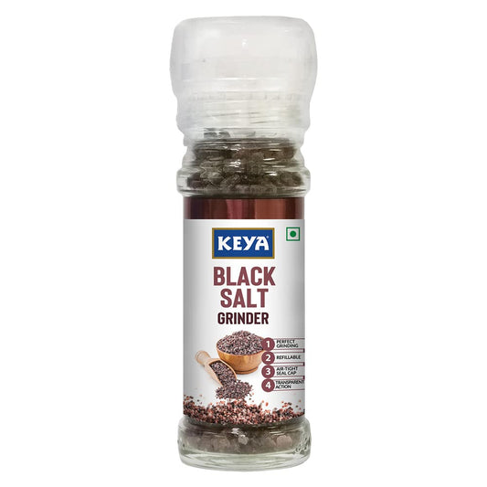 KEYA BLACK SALT GRINDER 100G
