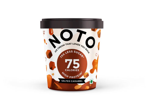 NOTO ice cream 75 calories Salted Caramel 125ml