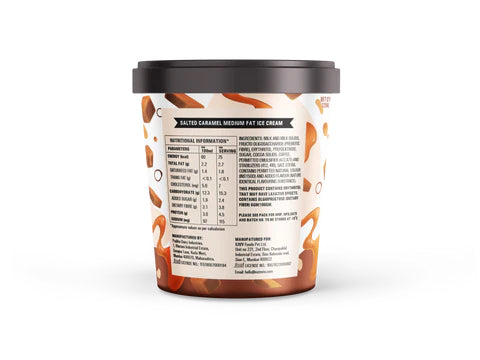 NOTO ice cream 75 calories Salted Caramel 125ml