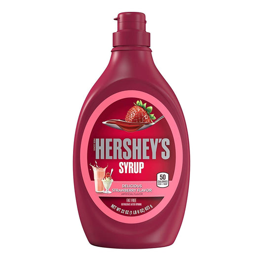 HERSHEYS SYRYP STRAWBERRY 623 GM