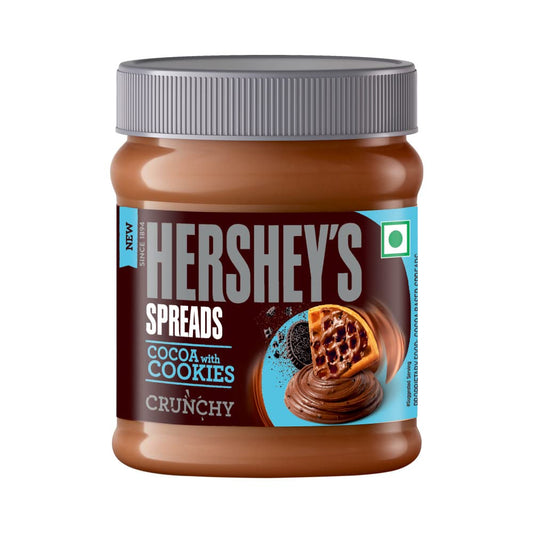 HERSHEYS Spread Cocoa with Cookies crunchy 350gm