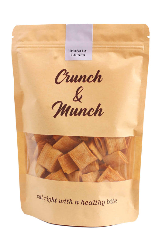 CRUNCH AND MUNCH MASALA LIFAFA 150GM