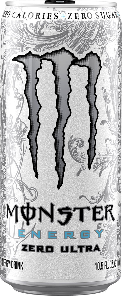 WHITE MONSTER ENERGY ZERO SUGAR 500ML