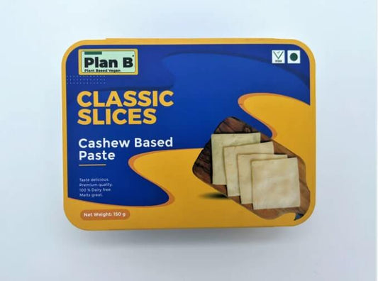 PLAN B CLASSIC SLICES CASHEW BASED 150GM