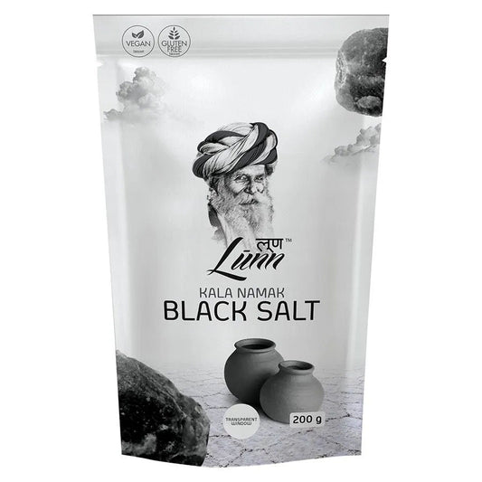 LUNN BLACK SALT 200GM