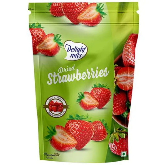 DELIGHT NUTS DRIED STRAWBERRIES 200G