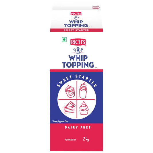 RICHS WHIP TOPPING DAIRY FREE 2KG