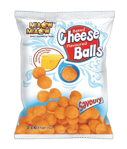 MIAOW MIAOW CHEESE BALLS 60GM