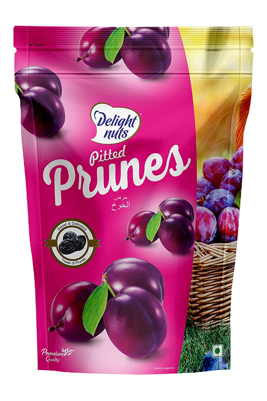 DELIGHT NUTS PITTED PRUNES 200GM