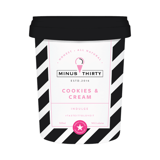 MINUS 30 COOKIES CREAM 500 ML
