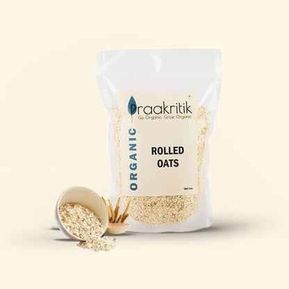 PRAAKRITIK ROLLED OATS 500 GM TGO9 