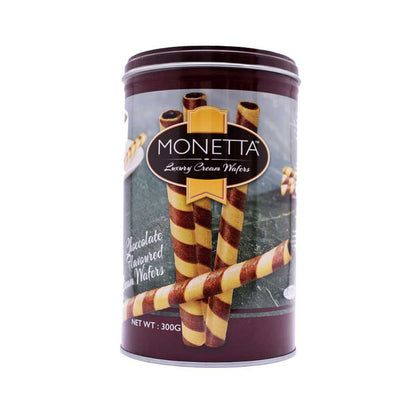 MONETTA HAZELNUT WAFERS 300 GM