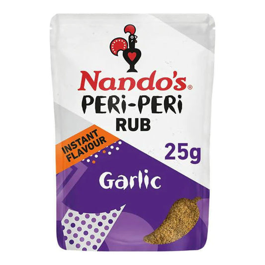 NANDOS PERI PERI RUB GARLIC MEDIUM 25 GM