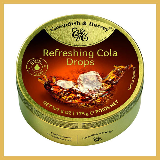 CAVENDISH HARVEY REFRESHING COLA DROPS 175 GM