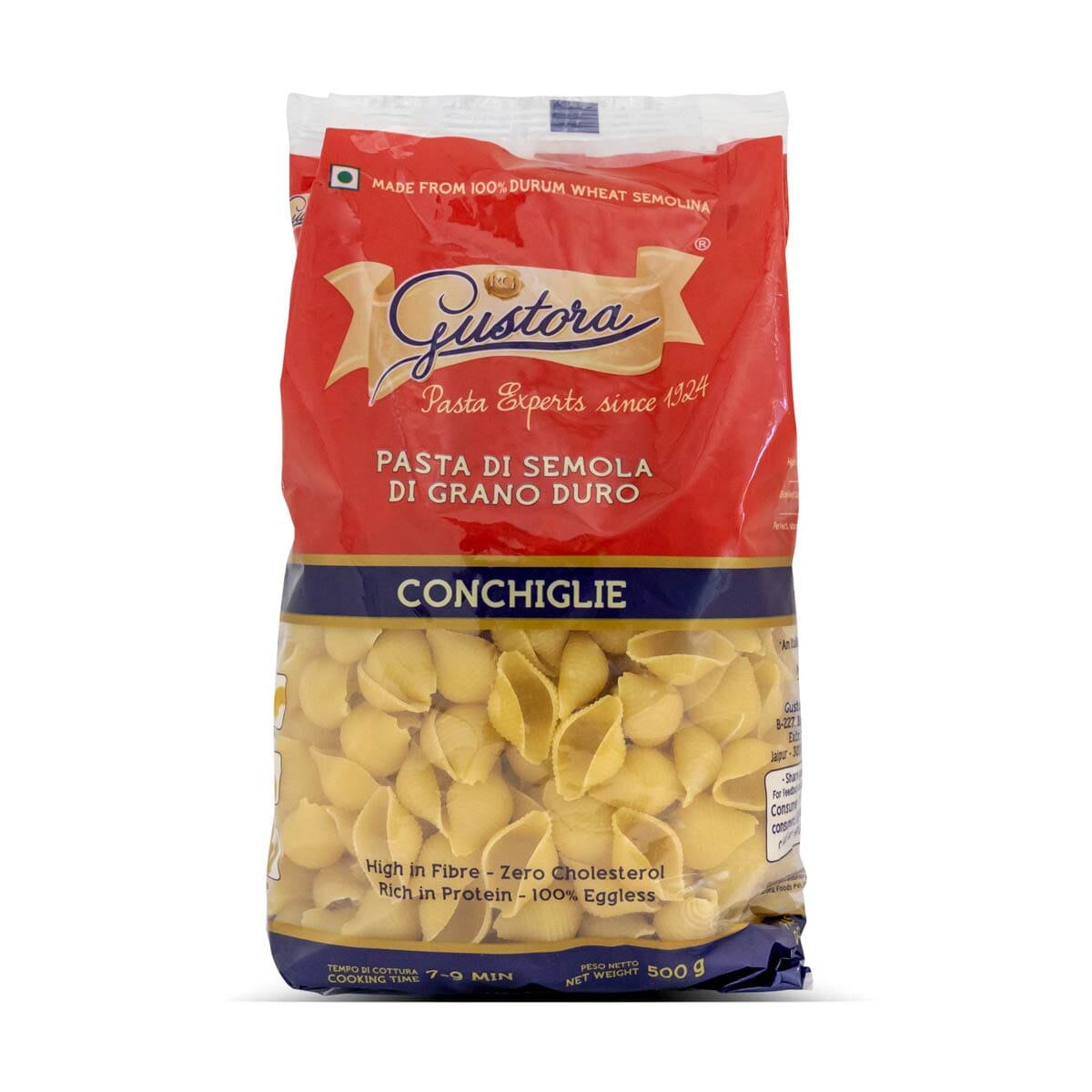 GUSTORA CONCHIGLIE 500 GM TGO9 